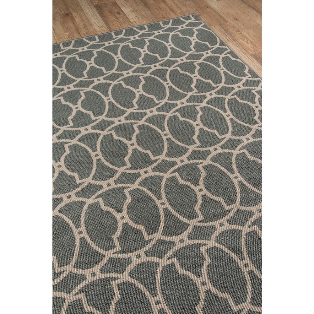 Contemporary Rectangle Area Rug, Grey, 1'8" X 3'7". Picture 2