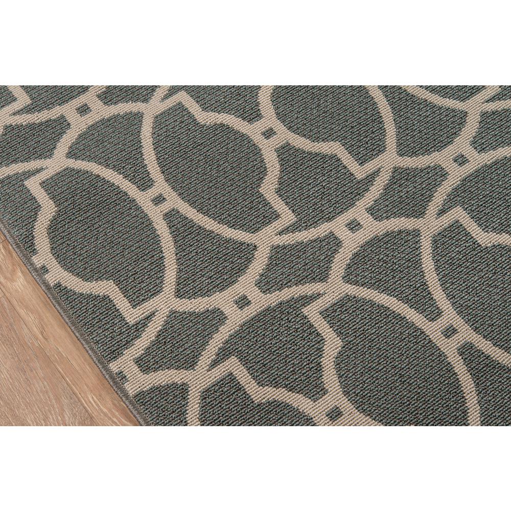 Contemporary Rectangle Area Rug, Grey, 1'8" X 3'7". Picture 3