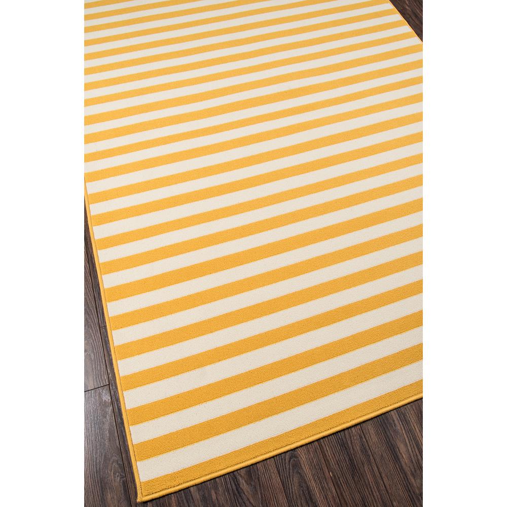 Contemporary Rectangle Area Rug, Yellow, 1'8" X 3'7". Picture 2