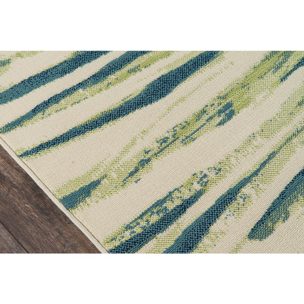 Contemporary Rectangle Area Rug, Green, 1'8" X 3'7". Picture 3