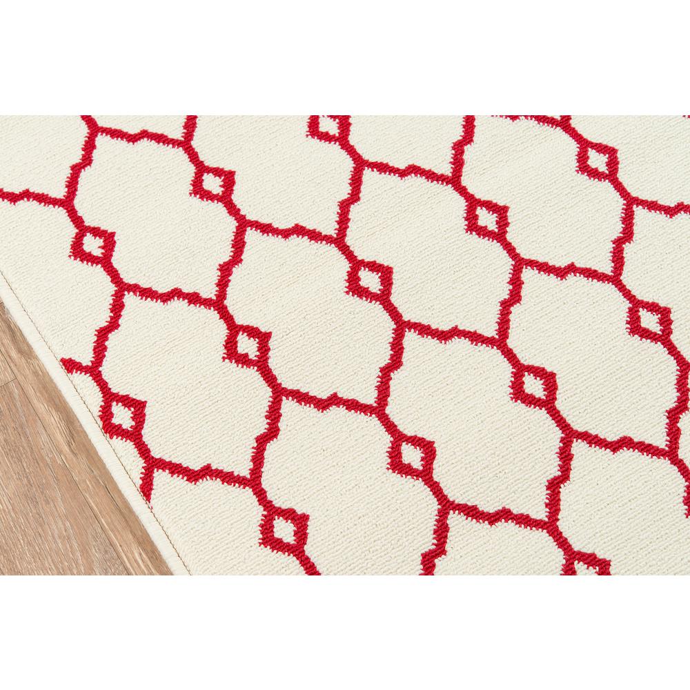 Contemporary Rectangle Area Rug, Ivory, 1'8" X 3'7". Picture 3