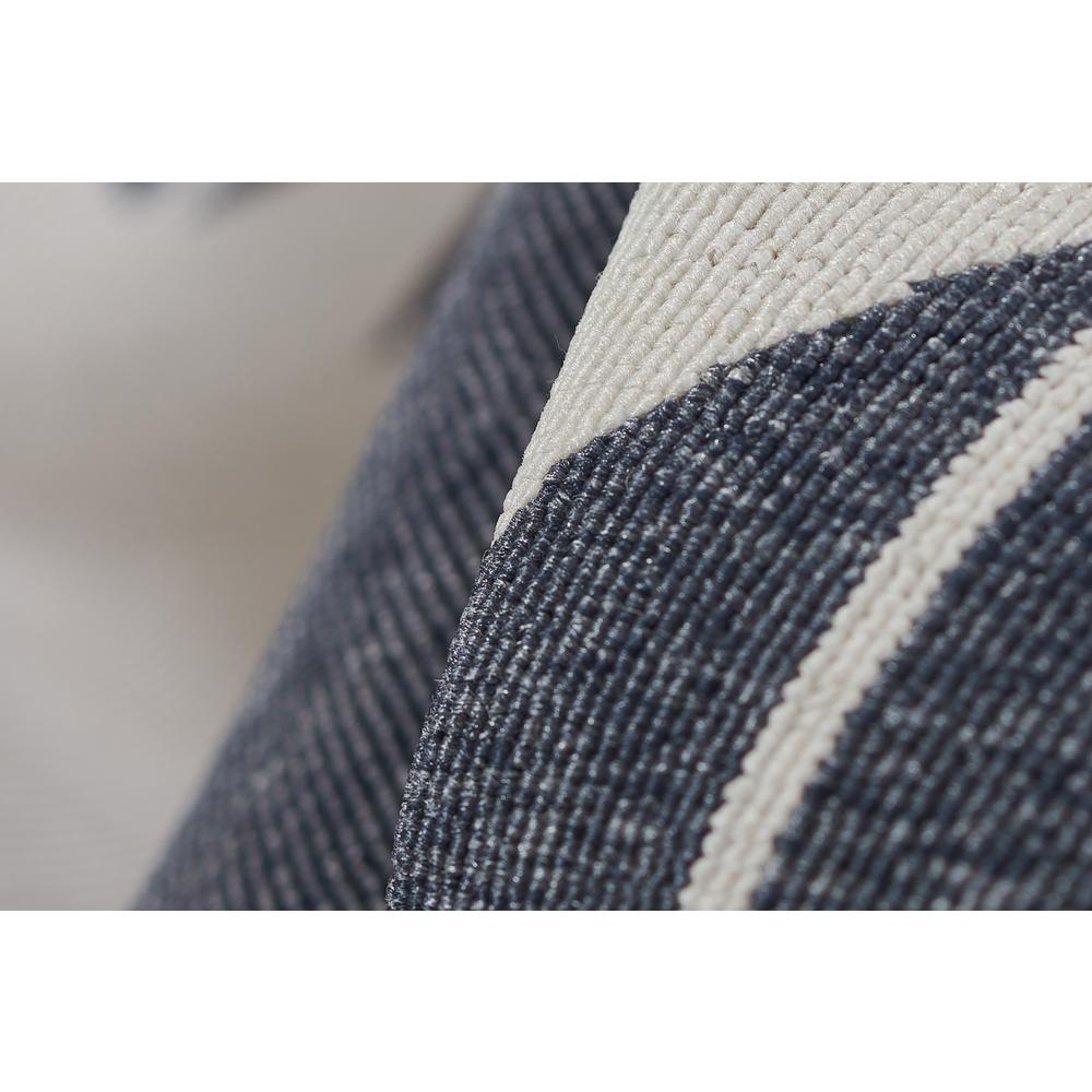Contemporary Rectangle Area Rug, Denim, 1'8" X 3'7". Picture 4