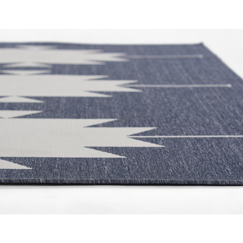 Contemporary Rectangle Area Rug, Denim, 1'8" X 3'7". Picture 6