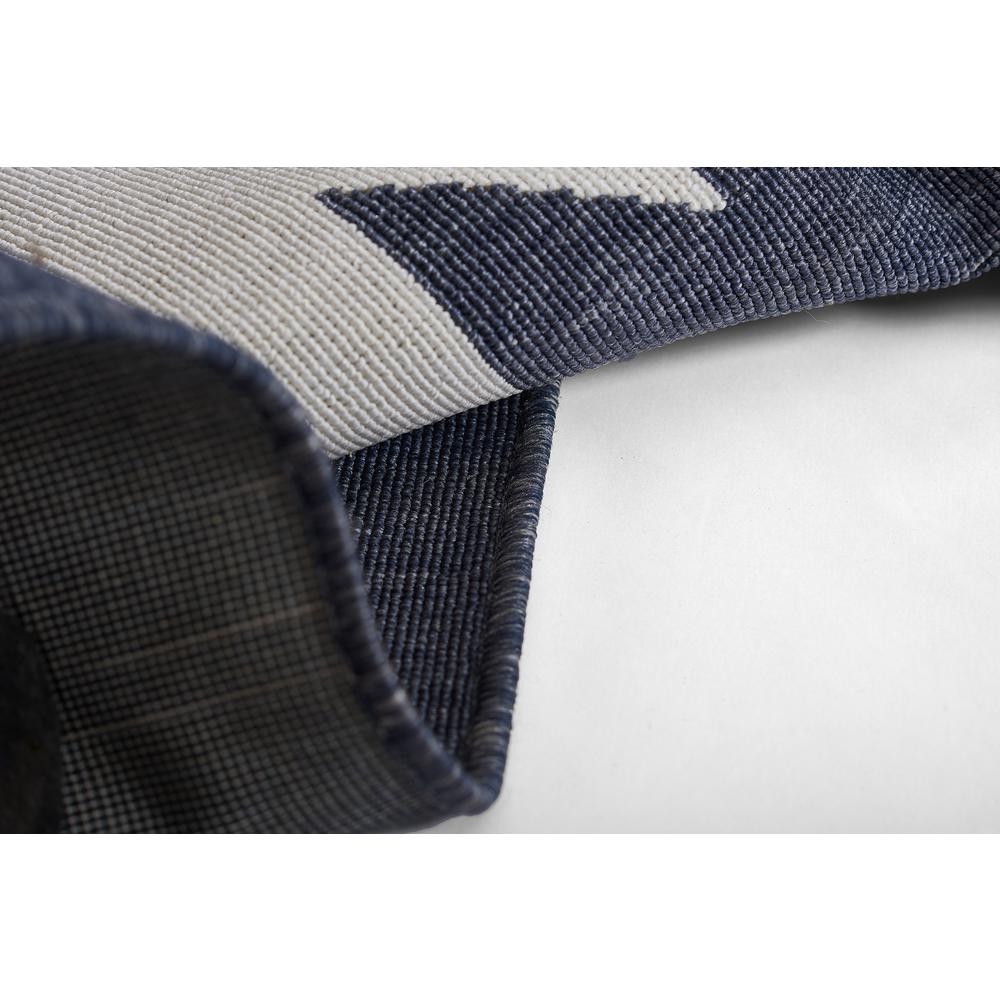 Contemporary Rectangle Area Rug, Denim, 1'8" X 3'7". Picture 9