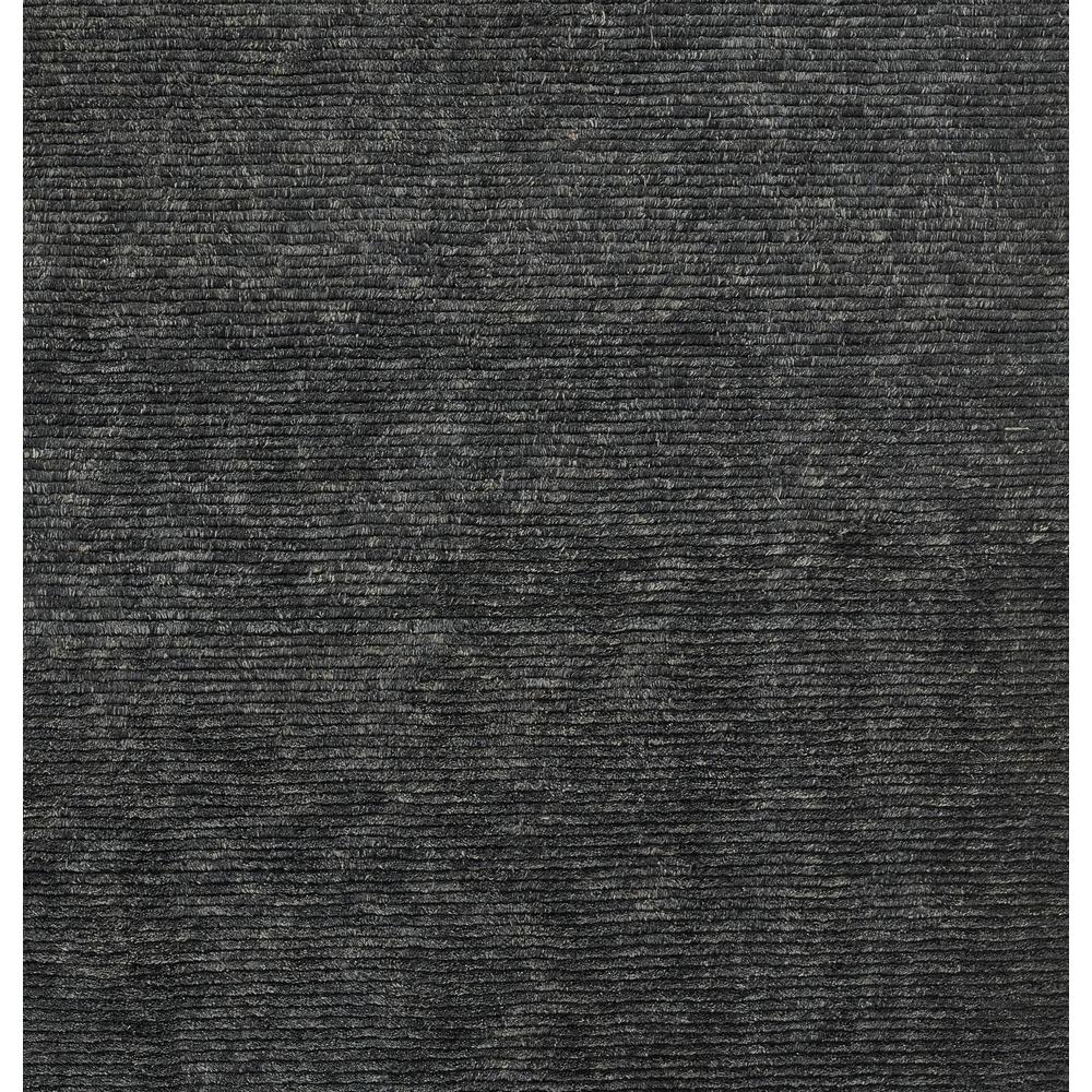 Transitional Rectangle Area Rug, Charcoal, 8' X 10'. Picture 6