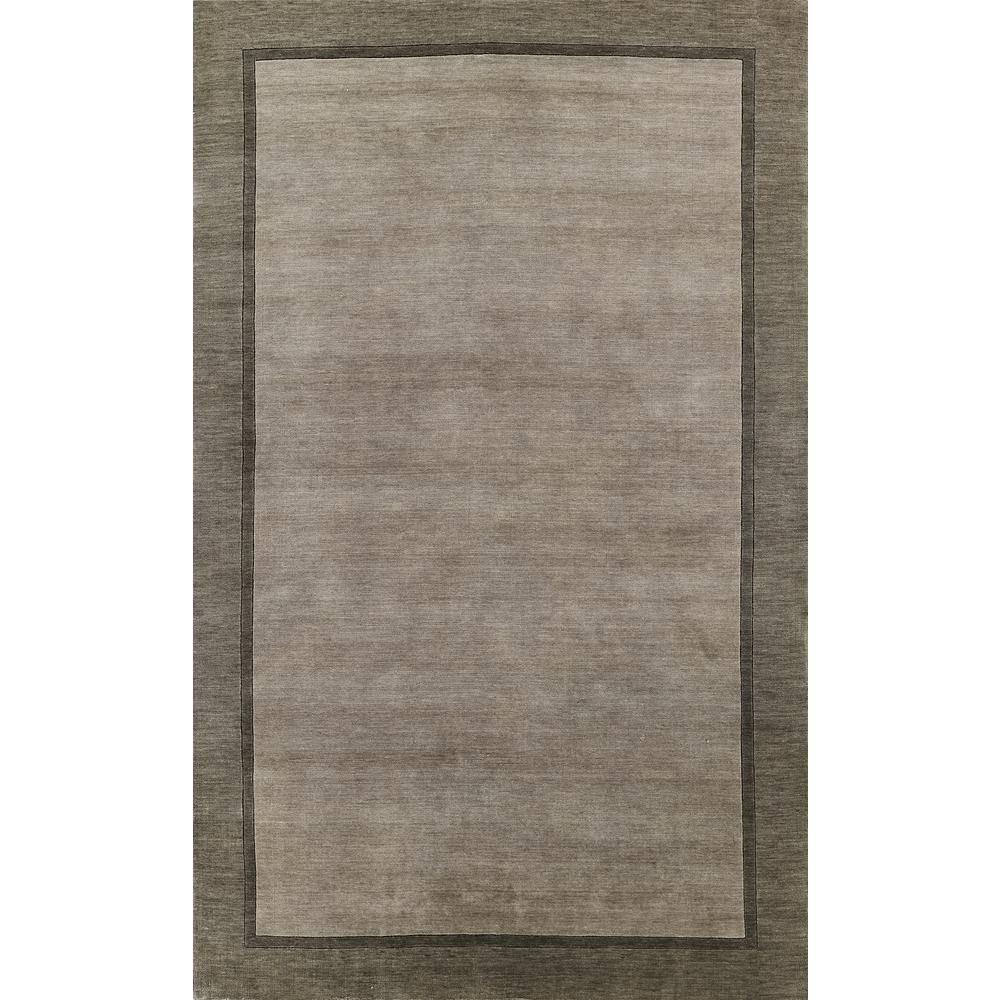 Contemporary Rectangle Area Rug, Grey, 2' X 3'. Picture 1