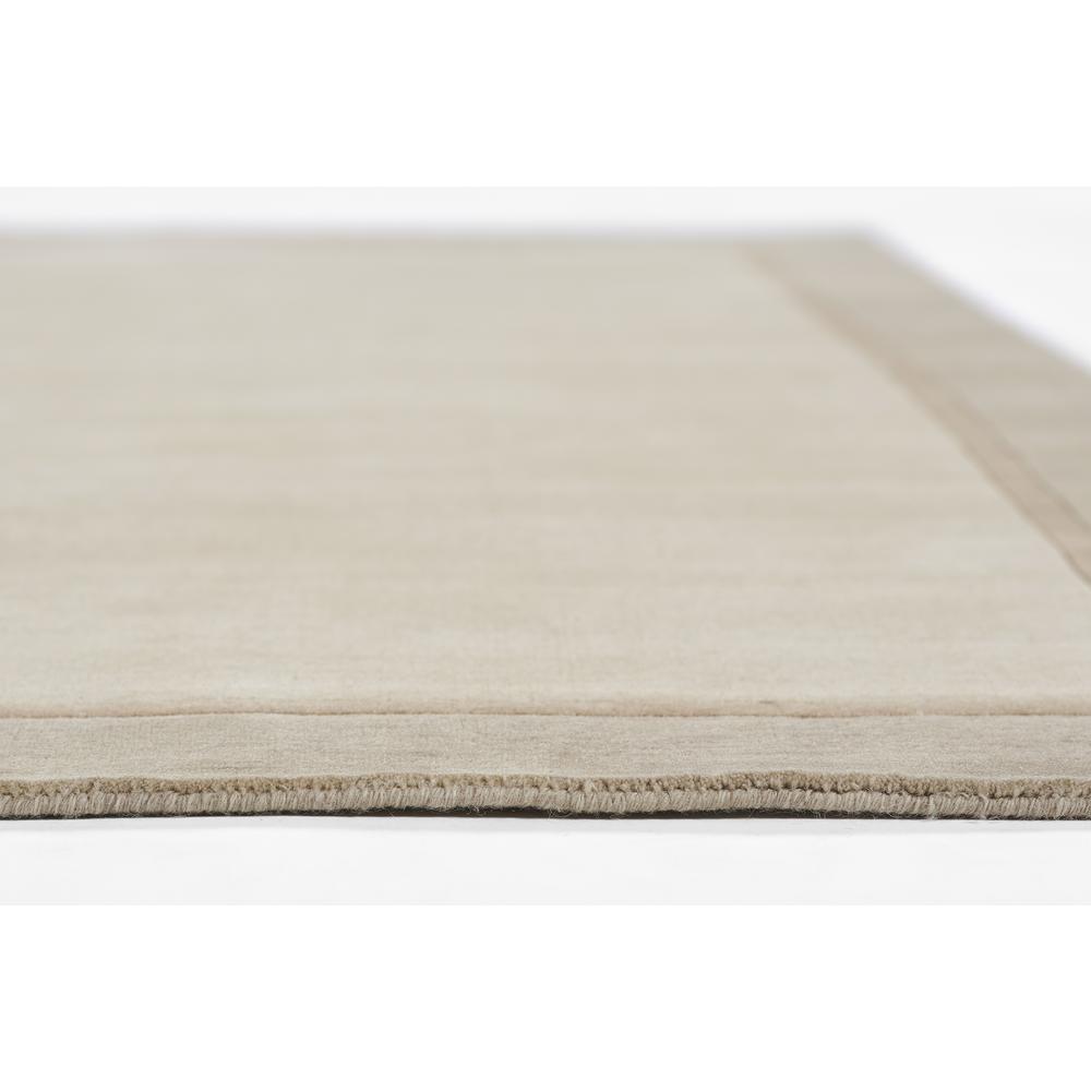 Contemporary Rectangle Area Rug, Taupe, 2' X 3'. Picture 3