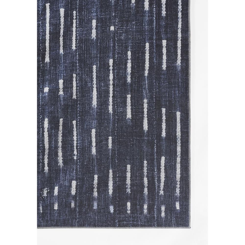 Contemporary Rectangle Area Rug, Denim, 9' X 12'. Picture 2