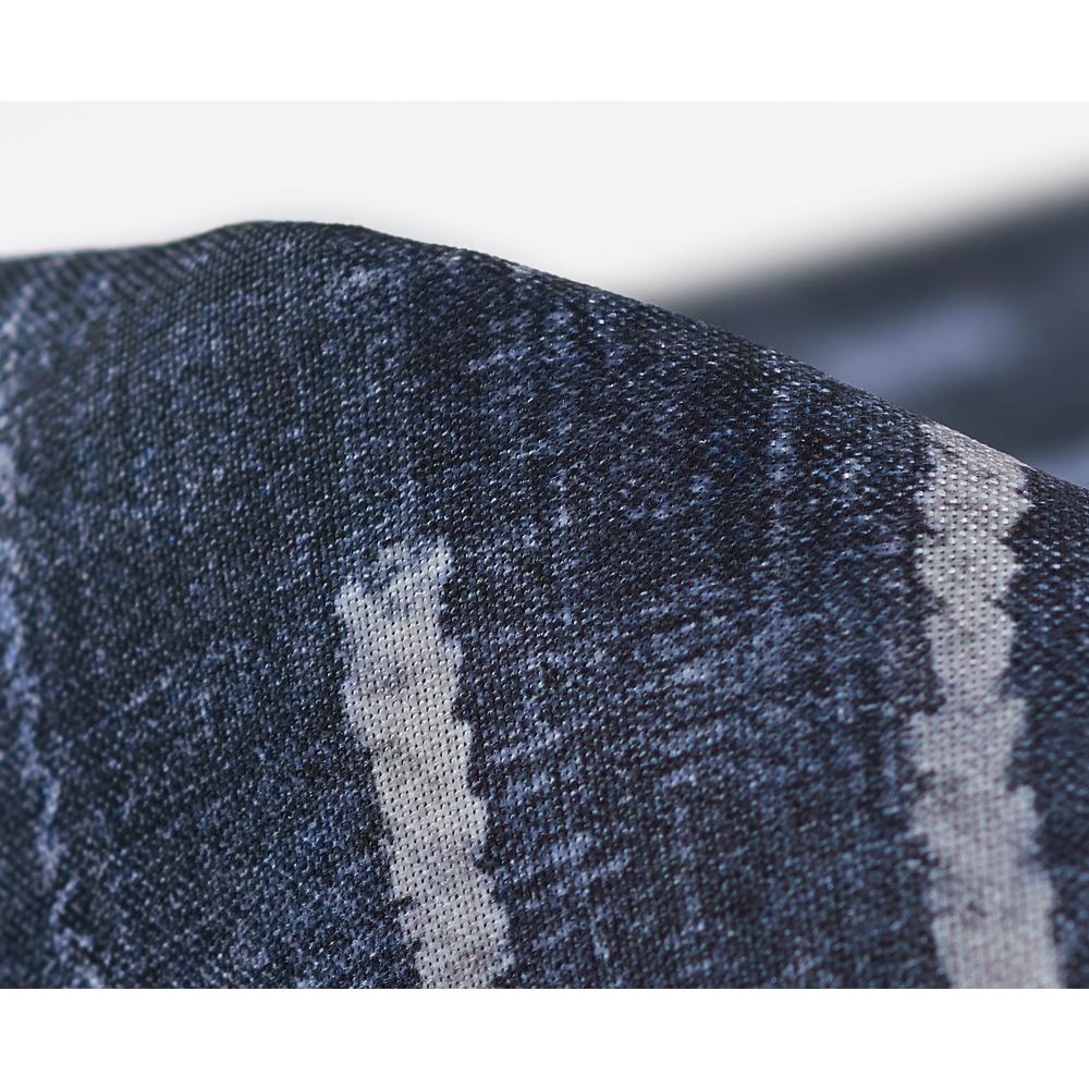 Contemporary Rectangle Area Rug, Denim, 9' X 12'. Picture 4