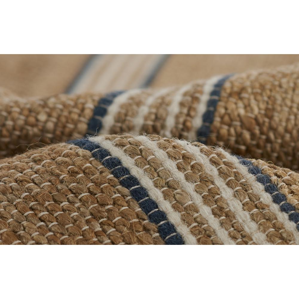 Contemporary Rectangle Area Rug, Blue, 2' X 3'. Picture 4