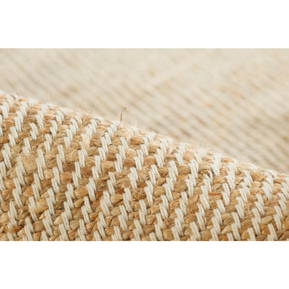 Contemporary Runner Area Rug, Natural, 2'3" X 8' Runner. Picture 4