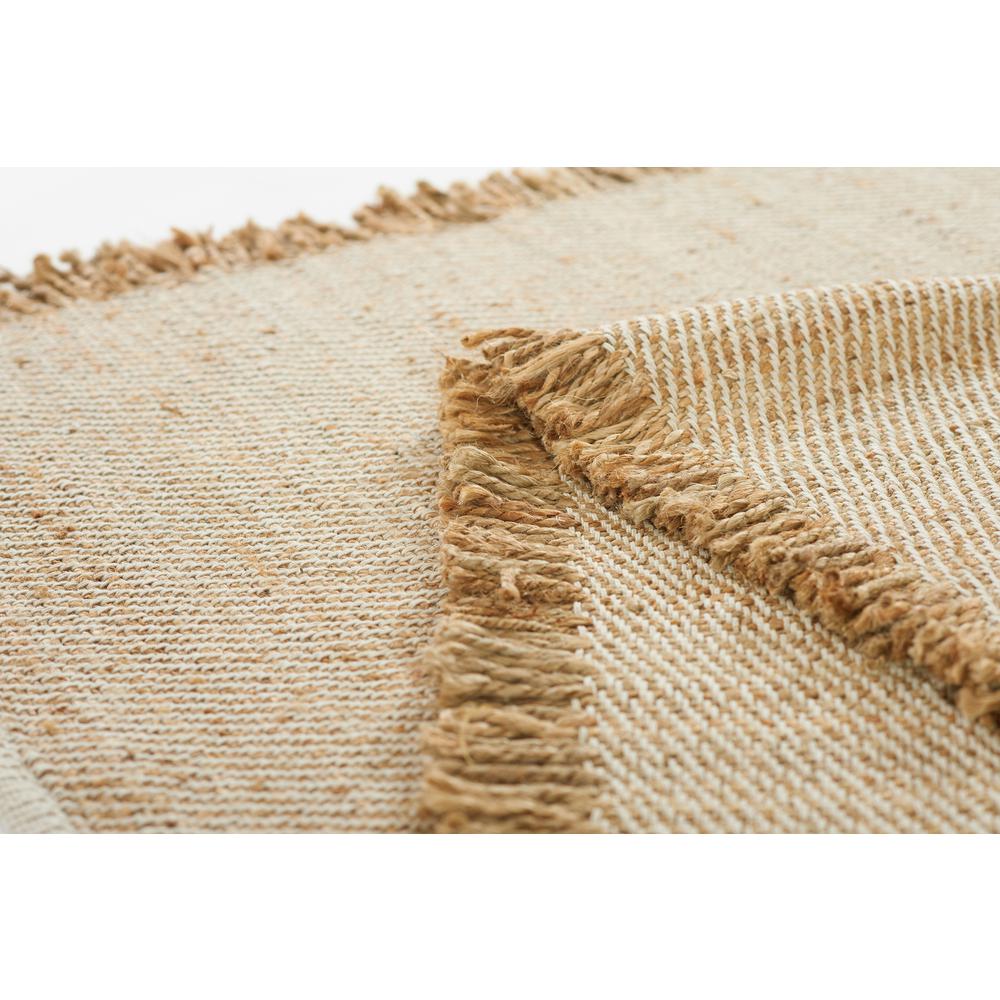 Contemporary Runner Area Rug, Natural, 2'3" X 8' Runner. Picture 9
