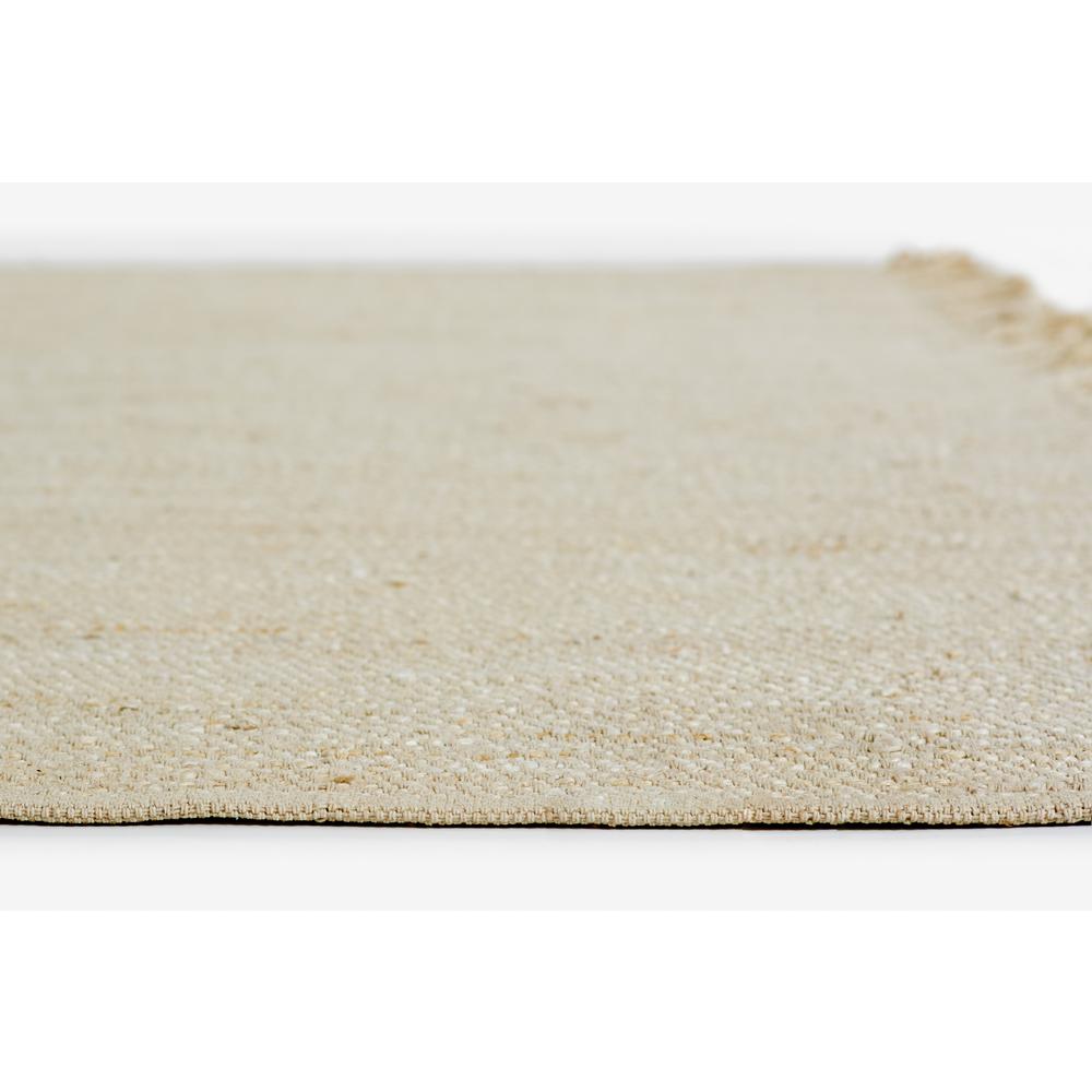 Contemporary Runner Area Rug, Ivory, 2'3" X 8' Runner. Picture 6