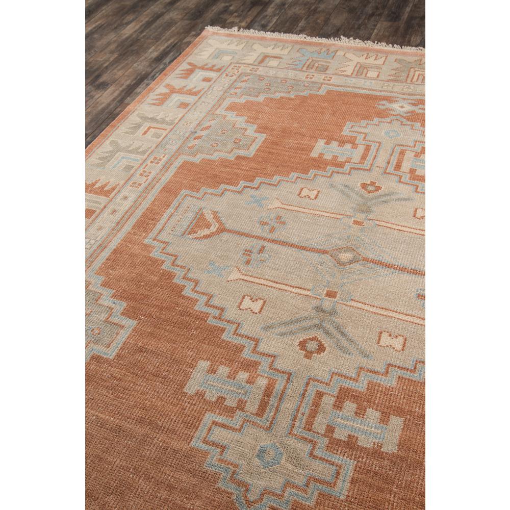 Traditional Rectangle Area Rug, Rust, 2' X 3'. Picture 2
