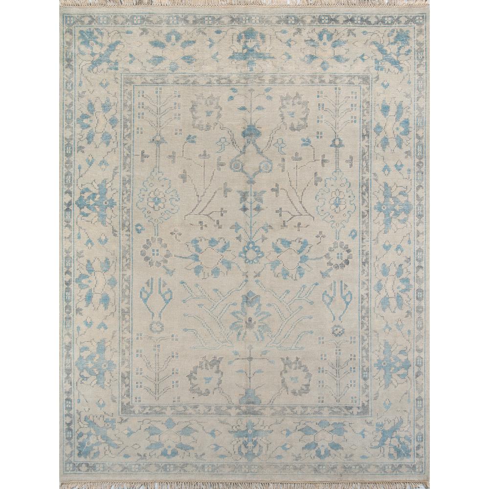 Traditional Rectangle Area Rug, Ivory, 2' X 3'. Picture 1