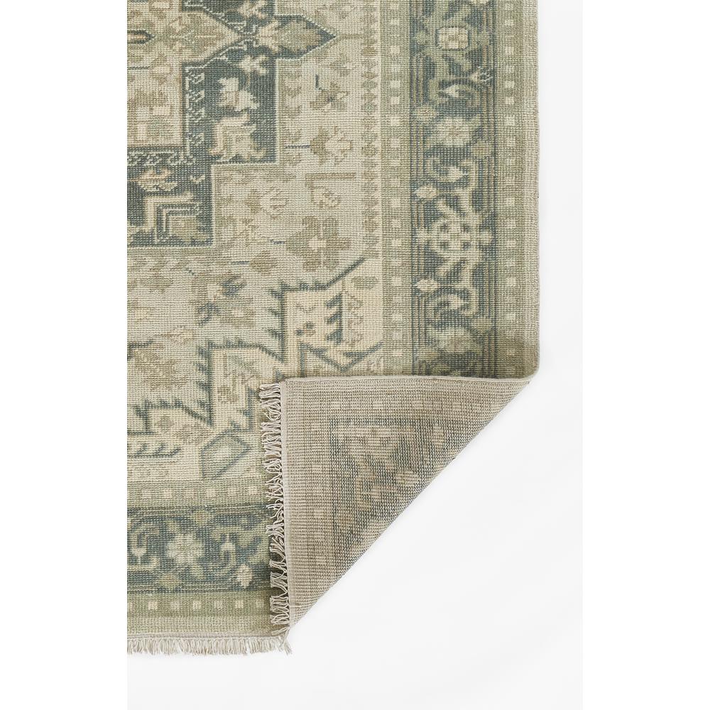 Traditional Rectangle Area Rug, Green, 2' X 3'. Picture 3