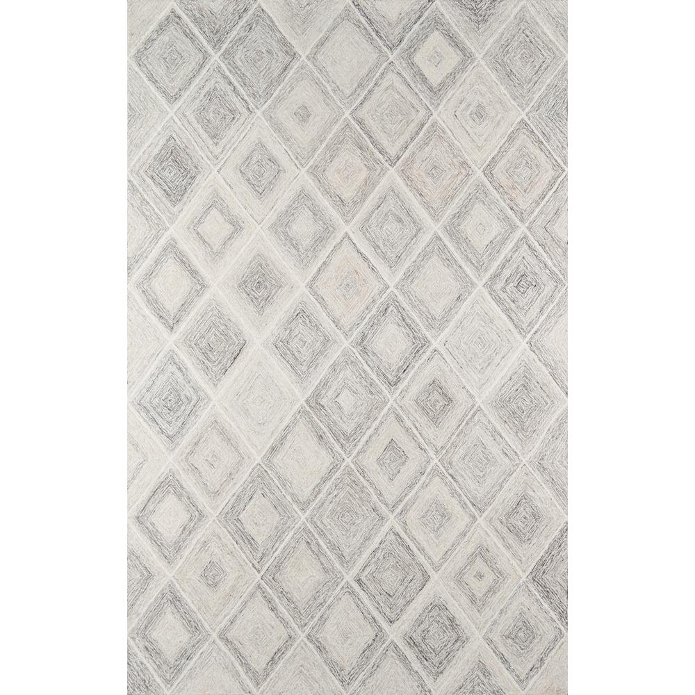 Contemporary Rectangle Area Rug, Beige, 2' X 3'. Picture 1