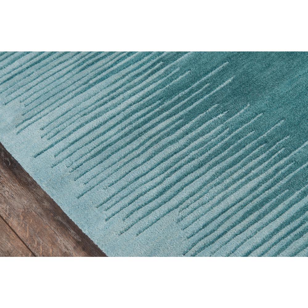 Contemporary Runner Area Rug, Aqua, 2'3" X 8' Runner. Picture 3