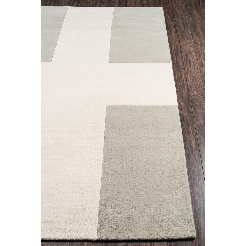 Contemporary Runner Area Rug, Grey, 2'3" X 8' Runner. Picture 2