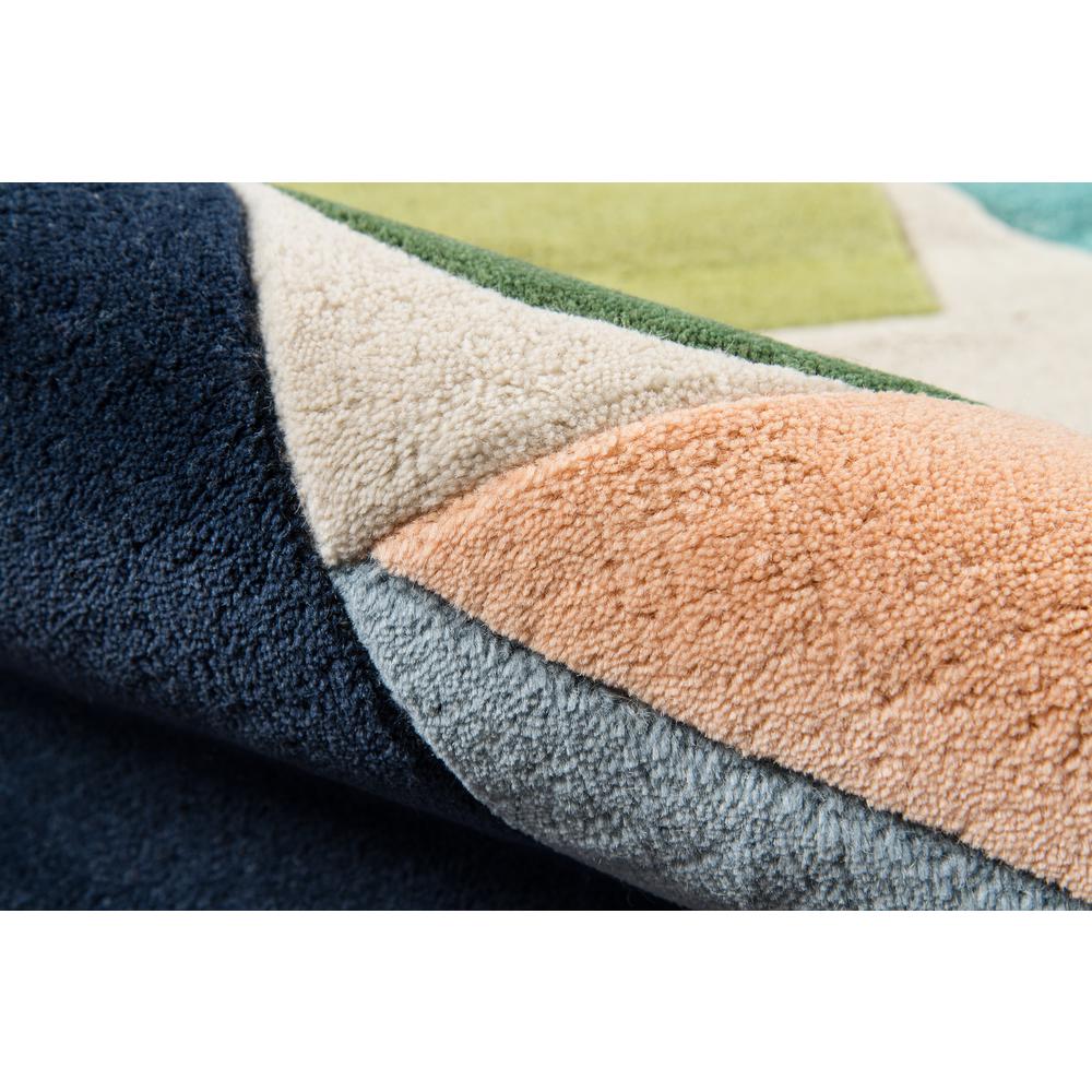 Modern Runner Area Rug, Multi, 2'3" X 8' Runner. Picture 4