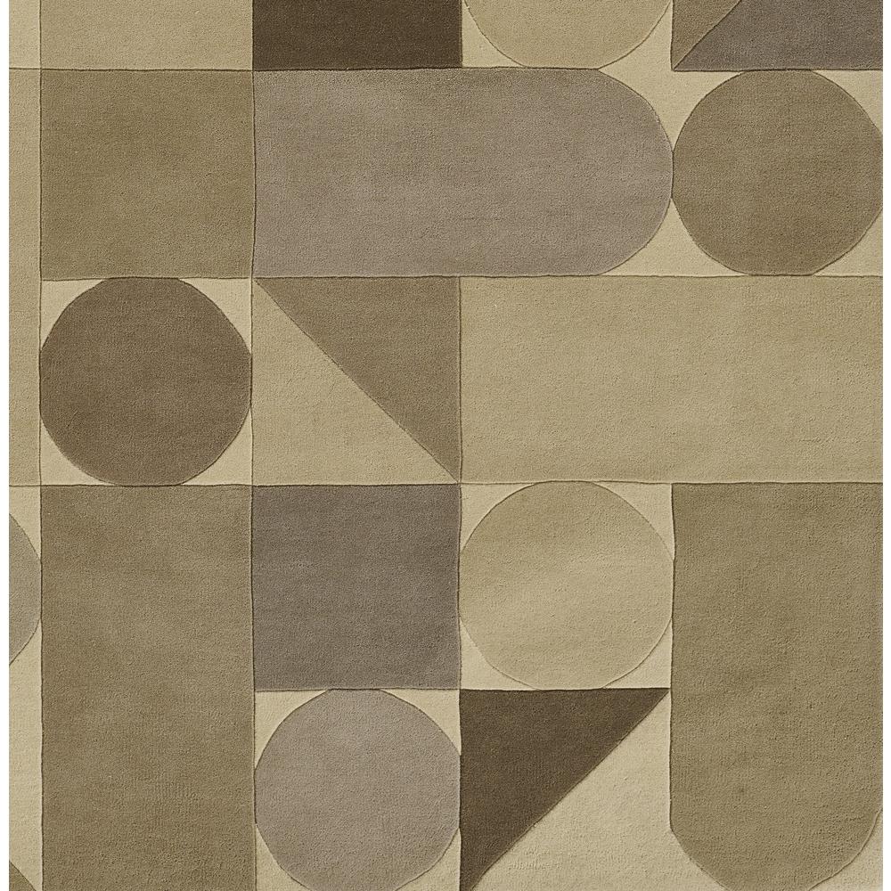 Modern Runner Area Rug, Neutral, 2'3" X 8' Runner. Picture 6