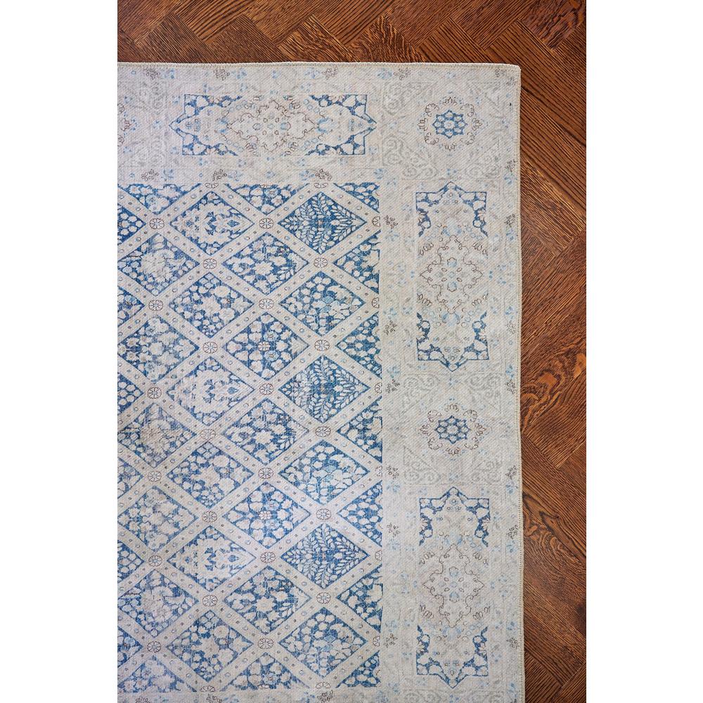Traditional Rectangle Area Rug, Blue, 10' X 14'. Picture 12