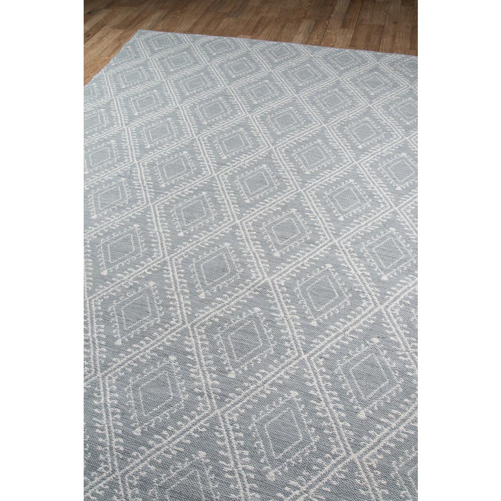 Contemporary Rectangle Area Rug, Grey, 2' X 3'. Picture 2
