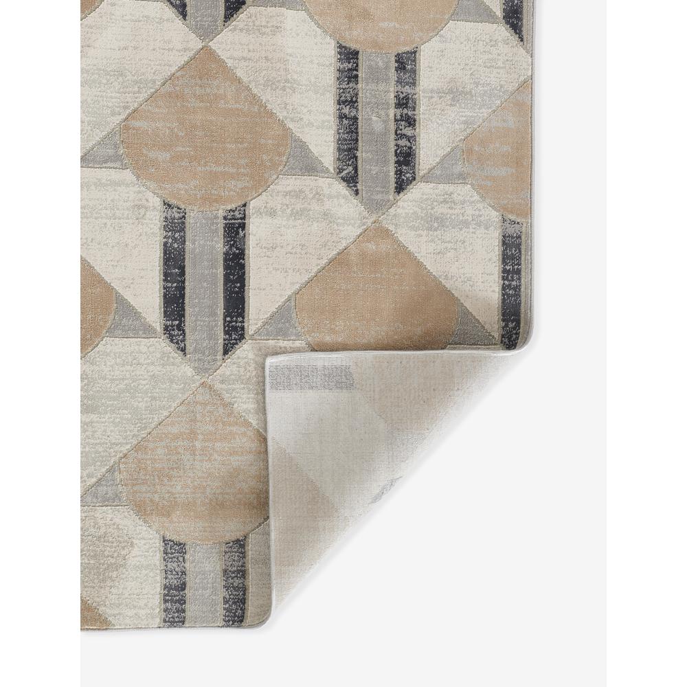 Contemporary Rectangle Area Rug, Charcoal, 1'10" X 2'10". Picture 2