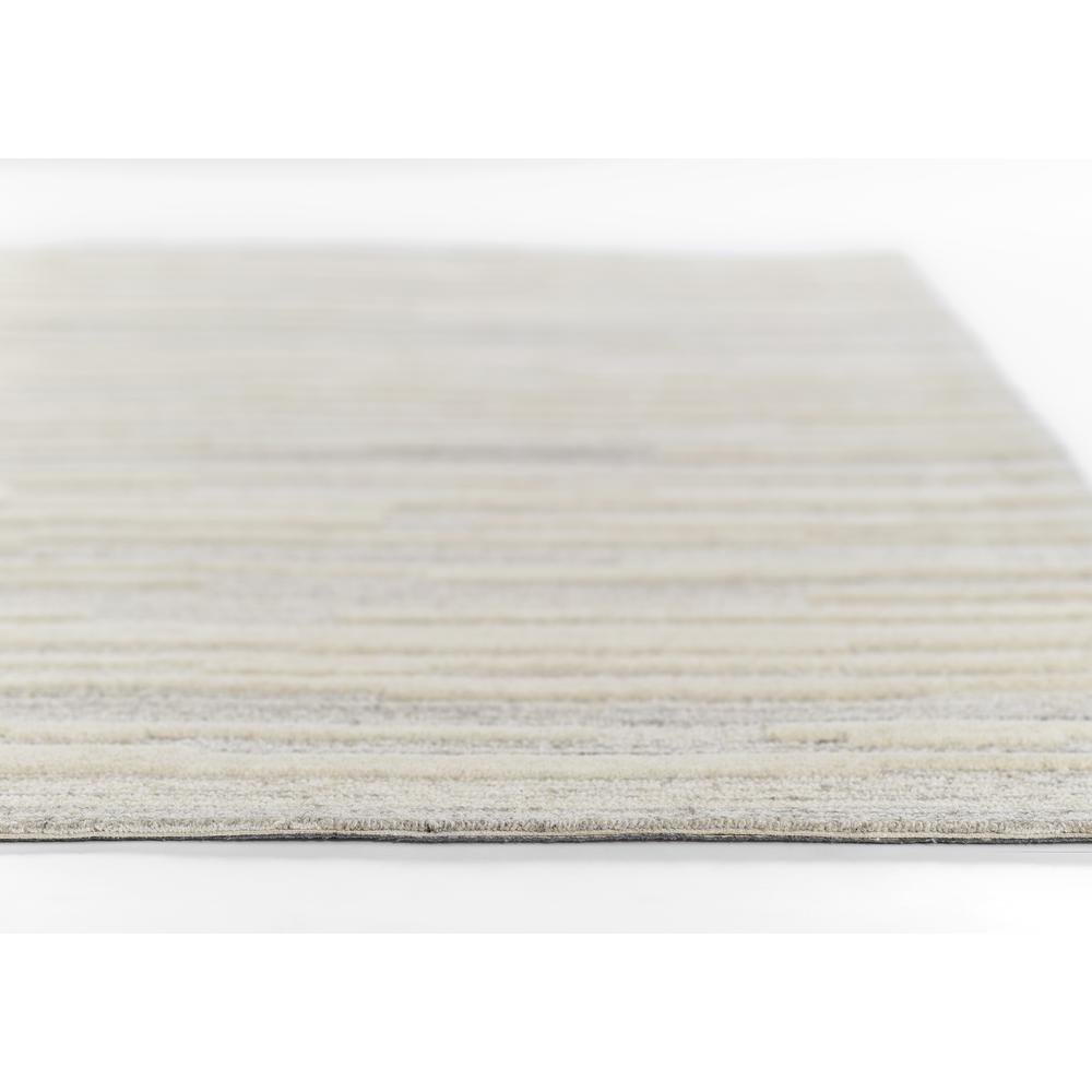 Contemporary Rectangle Area Rug, Grey, 2' X 4'. Picture 5