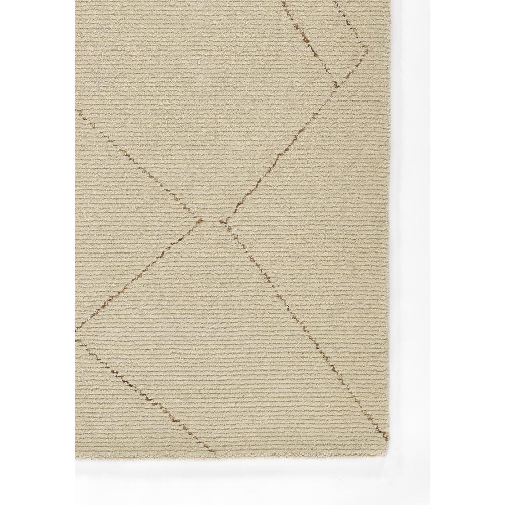 Contemporary Rectangle Area Rug, Ivory, 2' X 4'. Picture 2