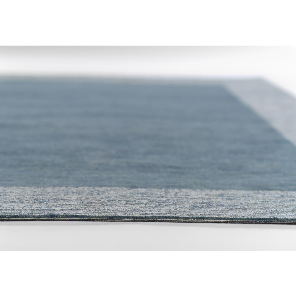 Contemporary Rectangle Area Rug, Blue, 2' X 4'. Picture 5