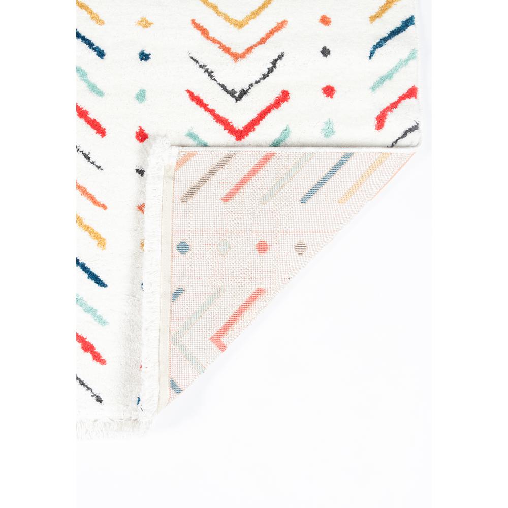 Modern Rectangle Area Rug, Multi, 2' X 3'. Picture 5