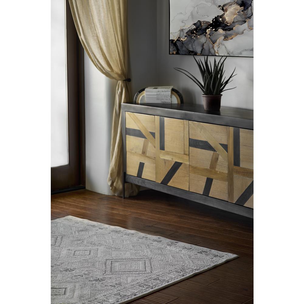 Traditional Rectangle Area Rug, Ivory, 1'10" X 2'10". Picture 12