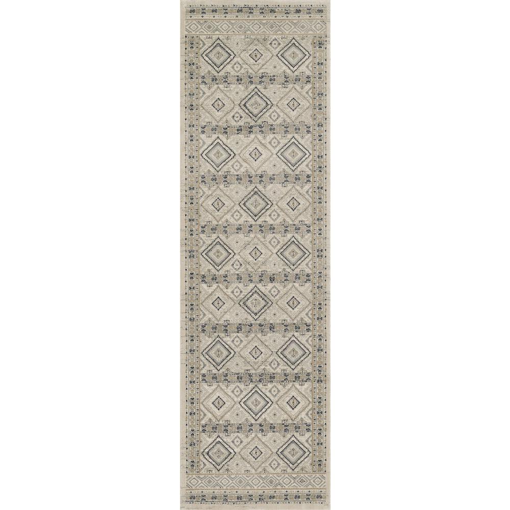 Traditional Rectangle Area Rug, Ivory, 1'10" X 2'10". Picture 5