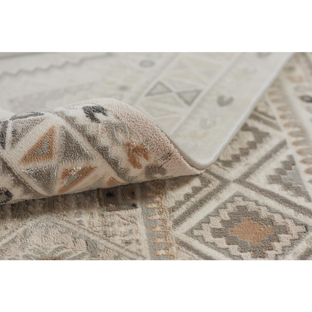 Traditional Rectangle Area Rug, Ivory, 1'10" X 2'10". Picture 9