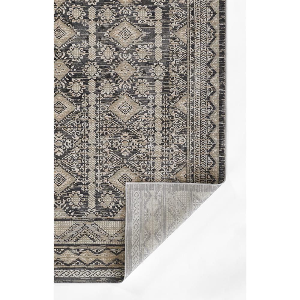 Southwestern Rectangle Area Rug, Charcoal, 1'10" X 2'10". Picture 3