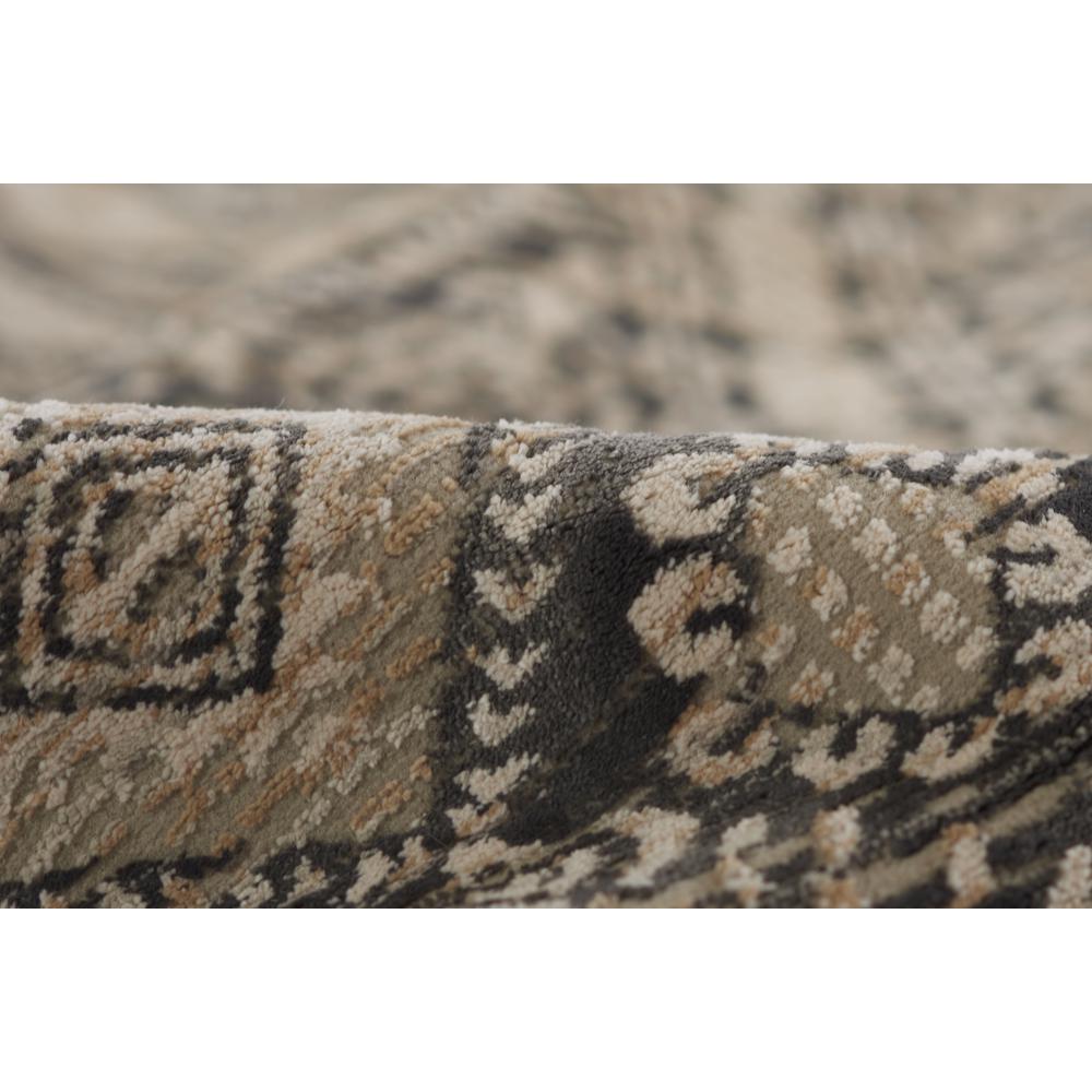 Southwestern Rectangle Area Rug, Charcoal, 1'10" X 2'10". Picture 4