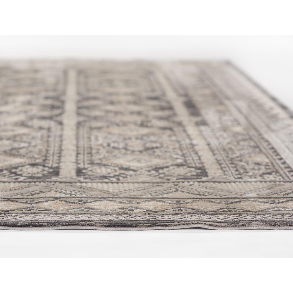 Southwestern Rectangle Area Rug, Charcoal, 1'10" X 2'10". Picture 5