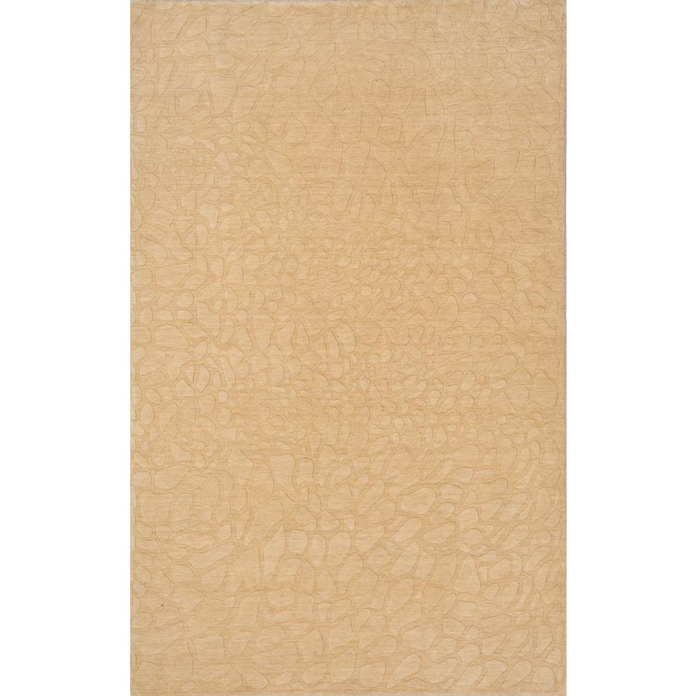 Contemporary Rectangle Area Rug, Beige, 3'6" X 5'6". Picture 1