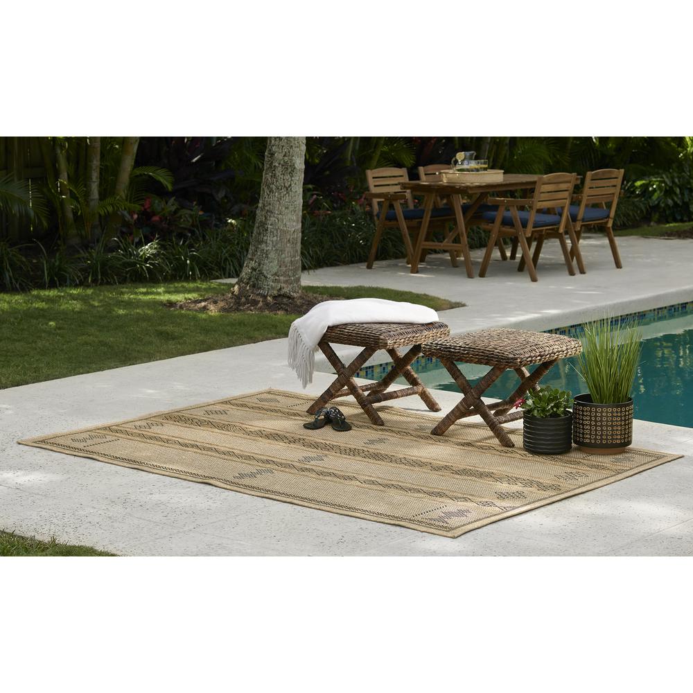 Transitional Rectangle Area Rug, Natural, 2' X 3'. Picture 7