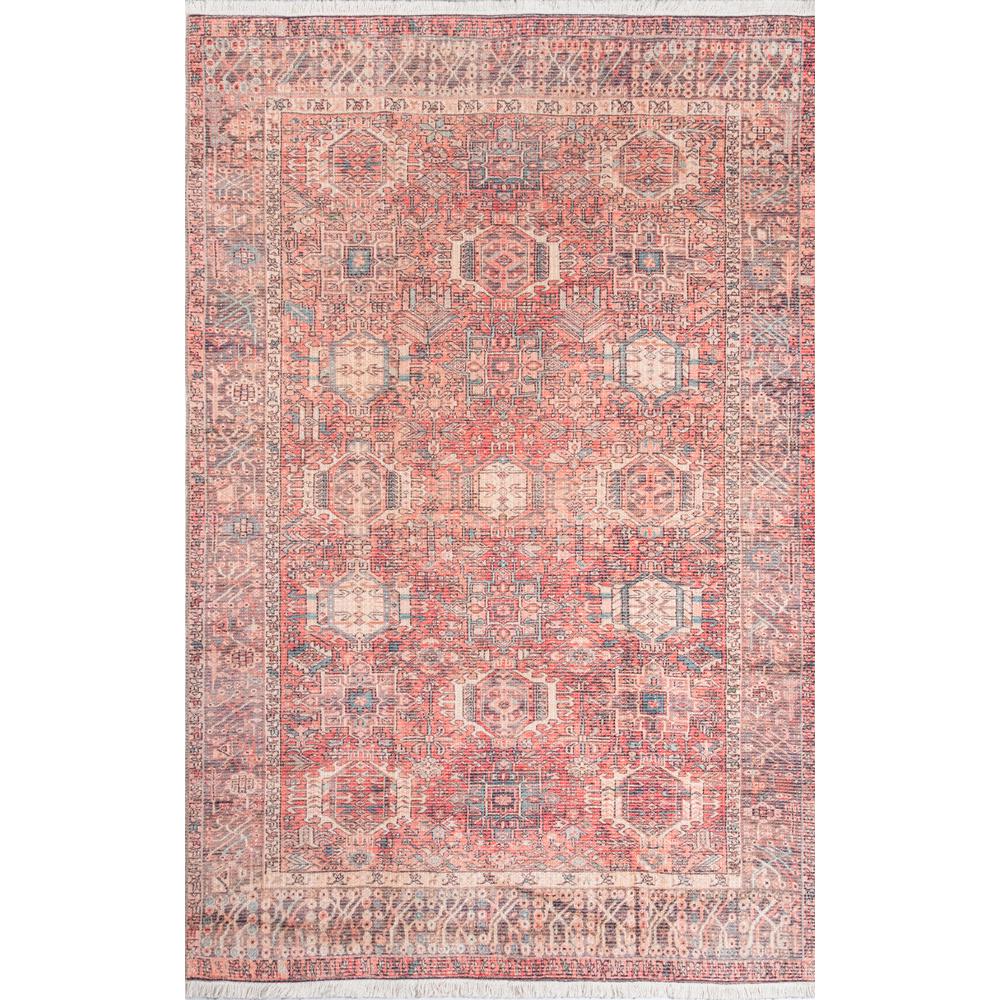 Traditional Rectangle Area Rug, Multi, 2' X 3'. Picture 1