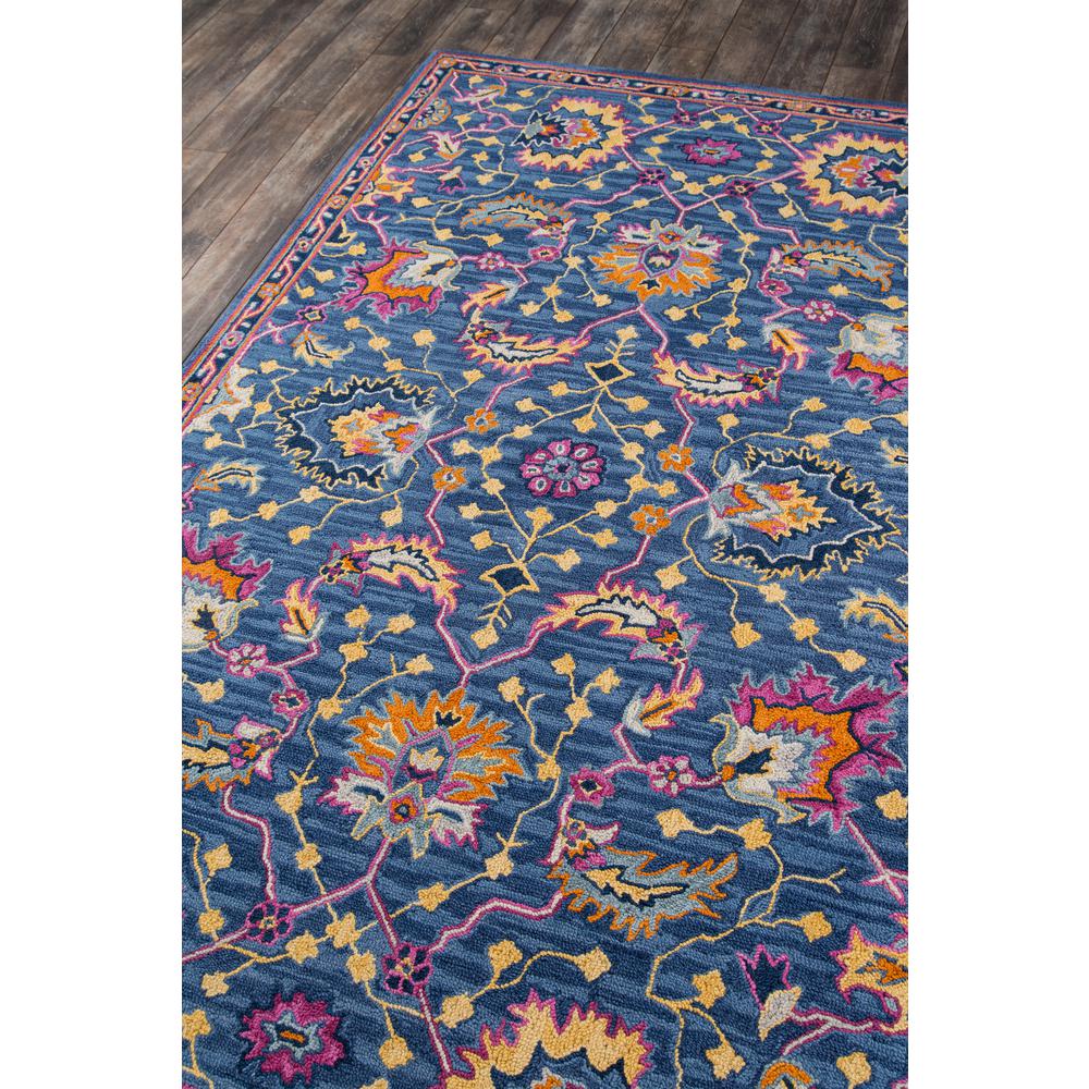 Traditional Rectangle Area Rug, Blue, 2' X 3'. Picture 2