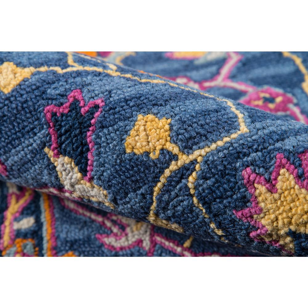 Traditional Rectangle Area Rug, Blue, 2' X 3'. Picture 4