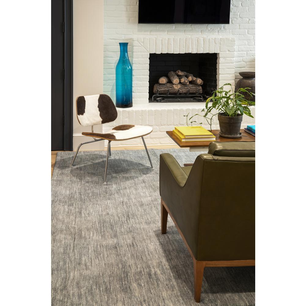 Contemporary Runner Area Rug, Blue, 2'3" X 8' Runner. Picture 10