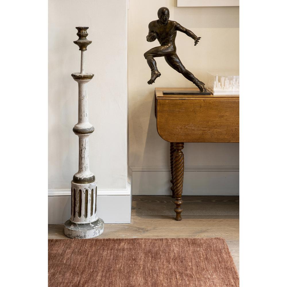 Contemporary Runner Area Rug, Copper, 2'3" X 8' Runner. Picture 12