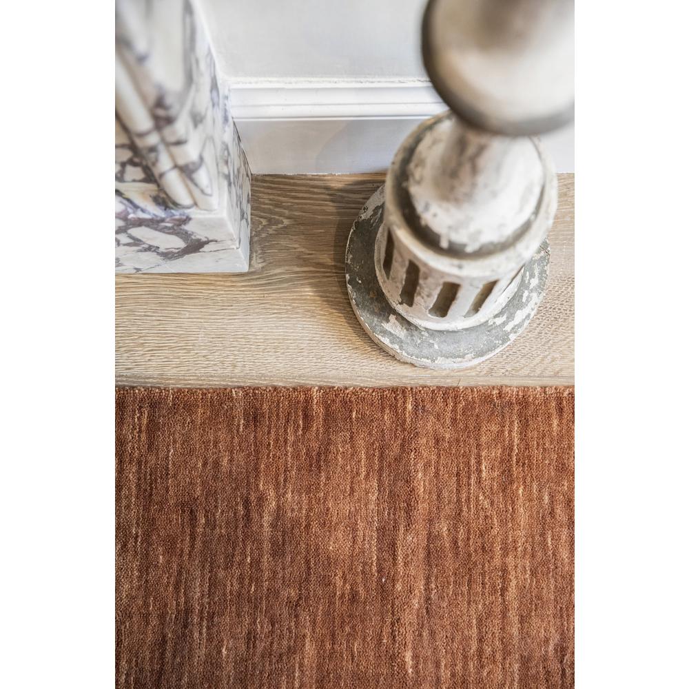 Contemporary Runner Area Rug, Copper, 2'3" X 8' Runner. Picture 14