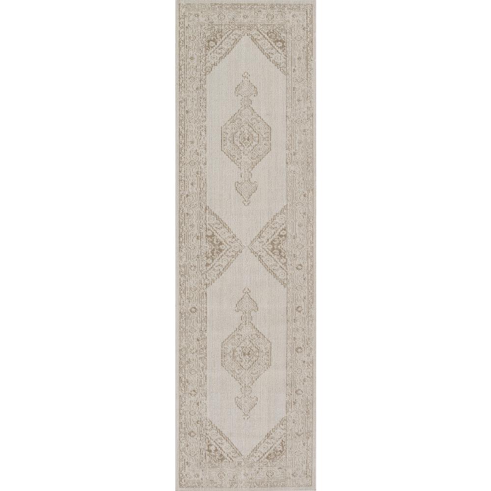 Traditional Rectangle Area Rug, Brown, 5'3" X 7'3". Picture 5