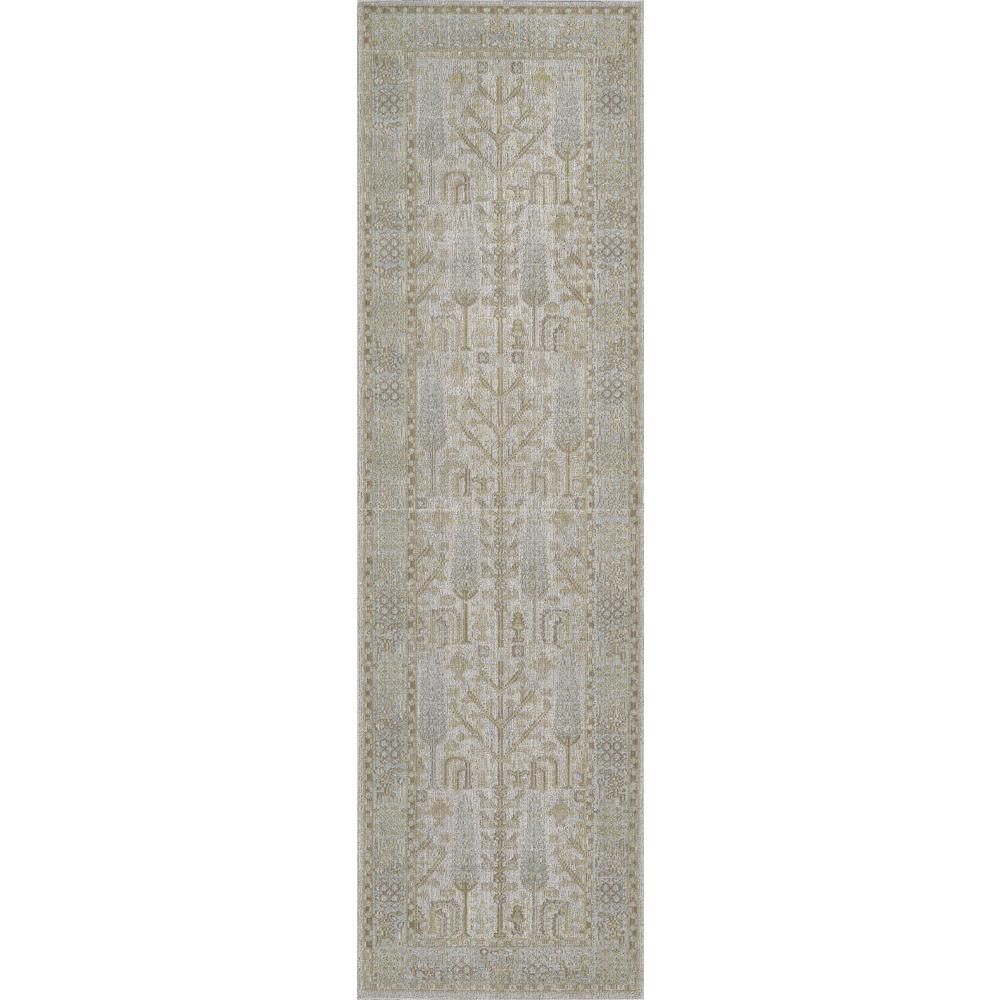 Traditional Rectangle Area Rug, Ivory, 5'3" X 7'3". Picture 5