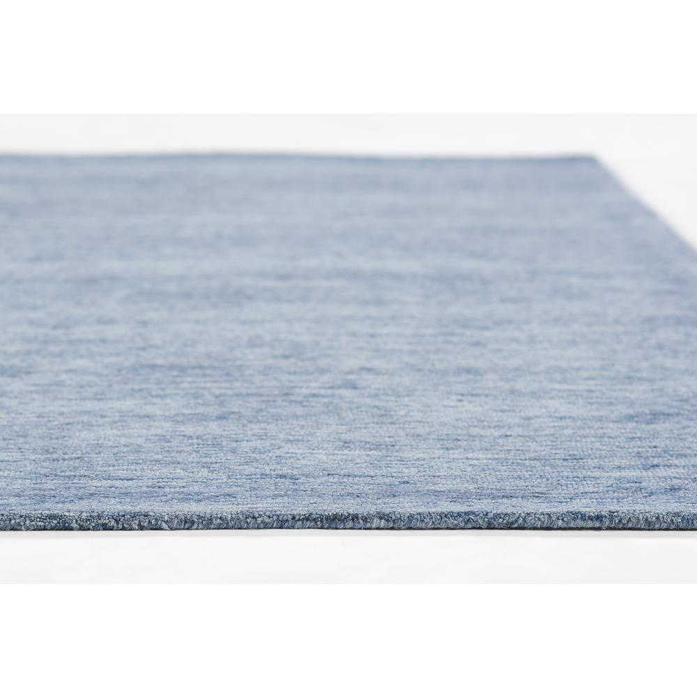 Contemporary Rectangle Area Rug, Denim, 9' X 12'. Picture 3