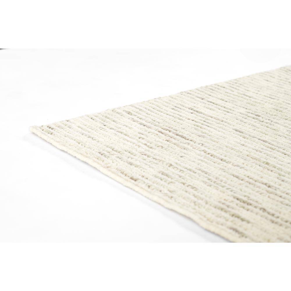 Contemporary Rectangle Area Rug, Light Grey, 2' X 3'. Picture 6